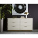 Jenkins High Gloss Cream Dresser